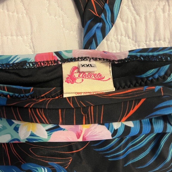 Tropical Floral Bikini Set XXL - Picture 2 of 3
